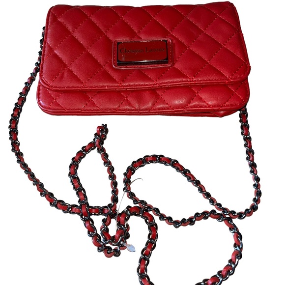 Christian Lacroix Bags Christian Lacroix Quilted Crossbody Bag Red